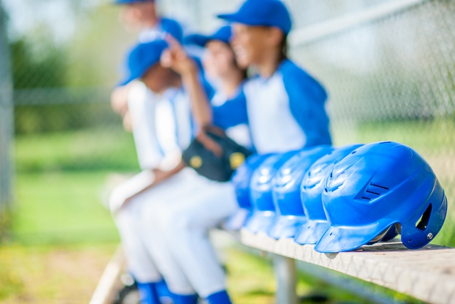 A little league team